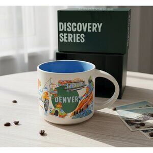 Starbucks Denver Discovery Series Ceramic Coffee Mug 14oz